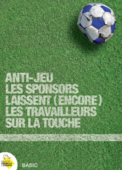 Anti-jeu : les sponsors laissent les travailleurs sur la touche