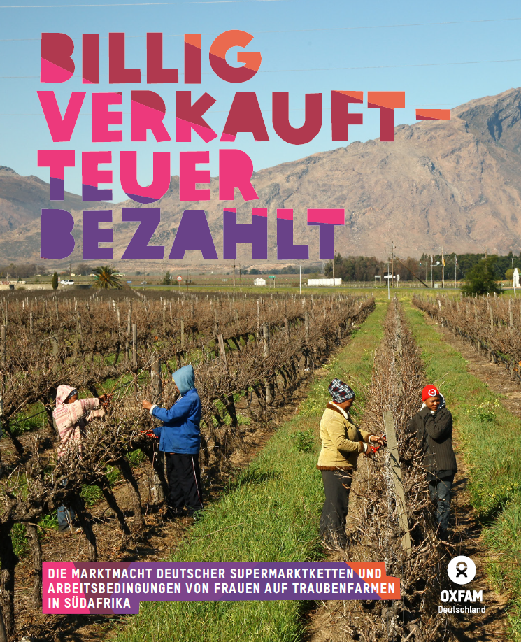 Etudes des filières de vin et de raisin depuis l’Afrique du Sud vers l’Allemagne