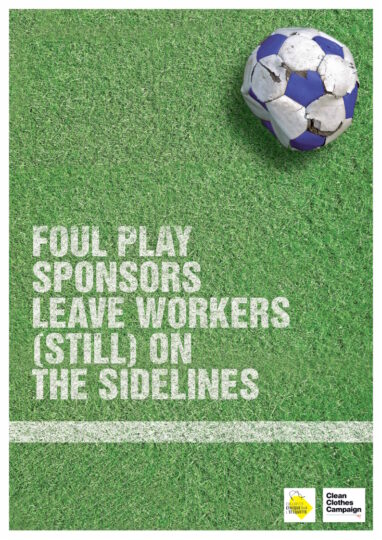 Foul Play: Sponsors leave workers (still) on the sidelines