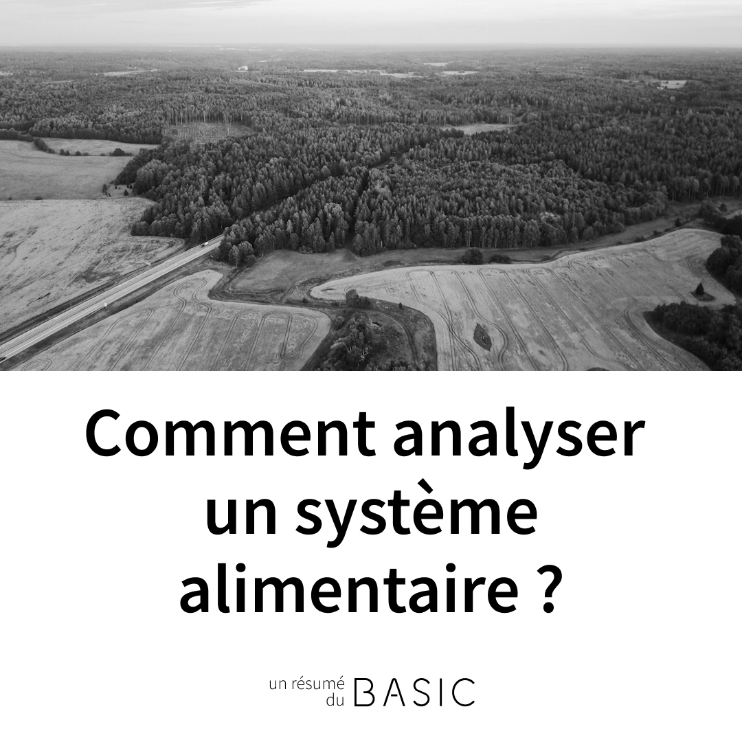 Un guide pour analyser le système alimentaire d’un territoire