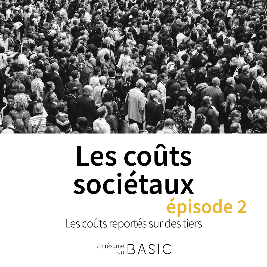 Coûts sociétaux