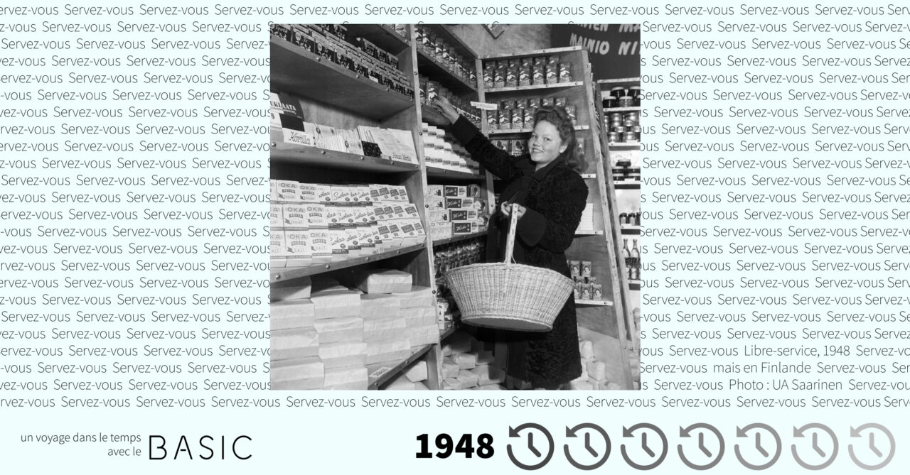 L’alim dans le rétro, épisode 8 : l’invention du libre-service